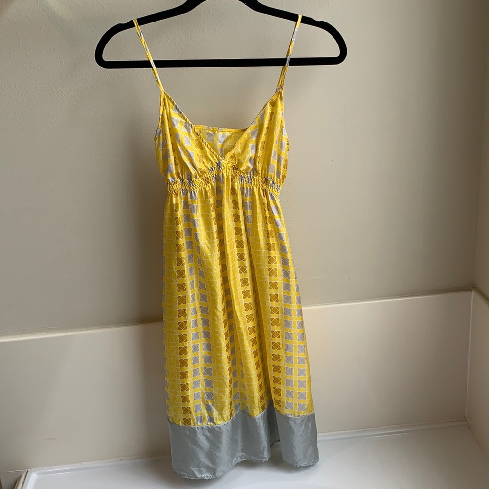 Twelfth Street Cynthia Vincent yellow dress small